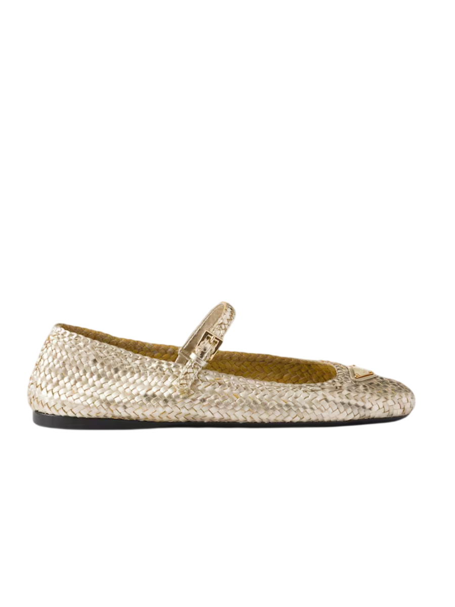 Prada Ballerines en cuir