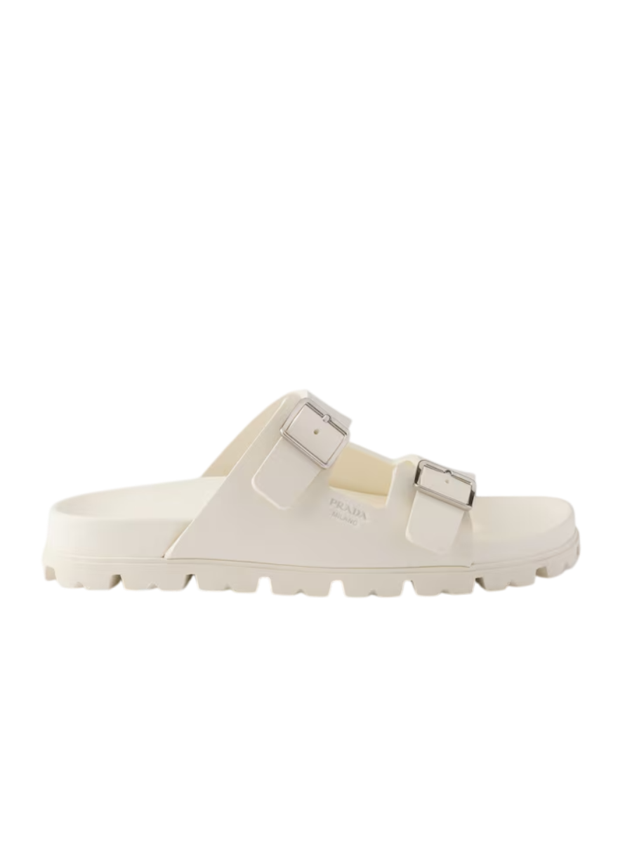 Prada Mules en gomme